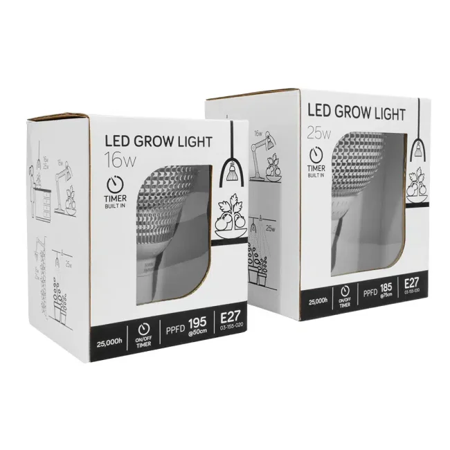 E27 LED 4000K Grow Light 25W