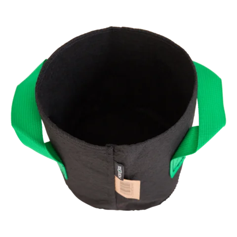 3L Hortosol Pflanzsack schwarz 15x17cm von oben