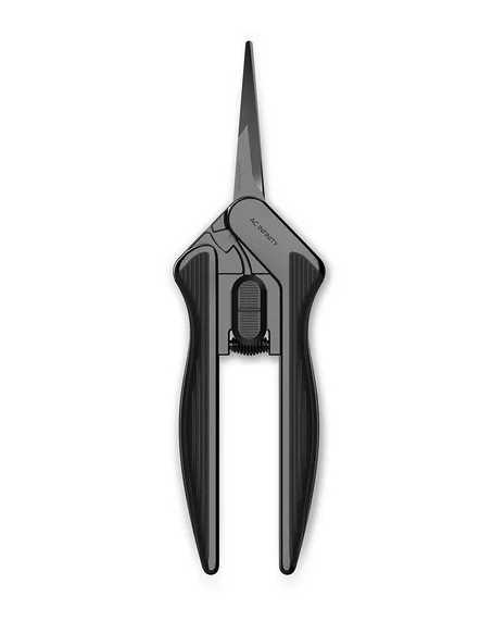 Gartenschere aus Edelstahl, ergonomisches Leichtgewicht, gerade Klingen