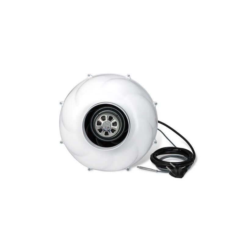 Prima Klima EC Silenced Fan Whisperblower Temp. Controlled 800m³/h 125mm