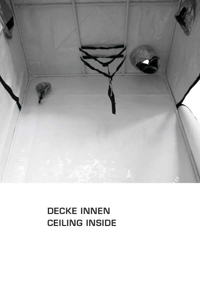 Heisenberg Growbox WHITE 120x120x200cm Details 3