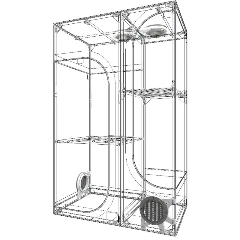 Secret Jardin Dark Room Lodge 100 Rev.4.0 100x60x158cm Details 2