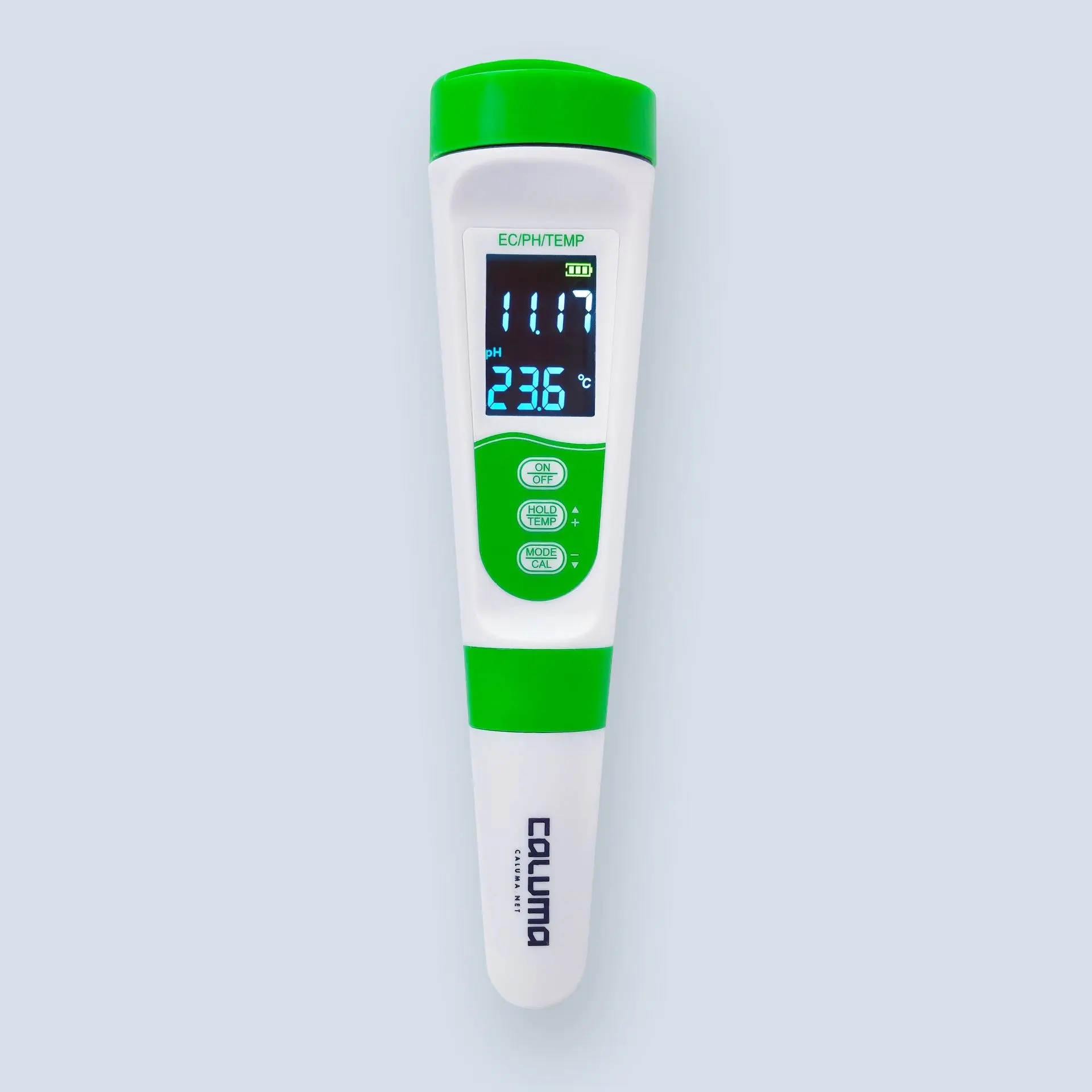 Caluma 3-in-1 pH-EC-Temp Messgerat