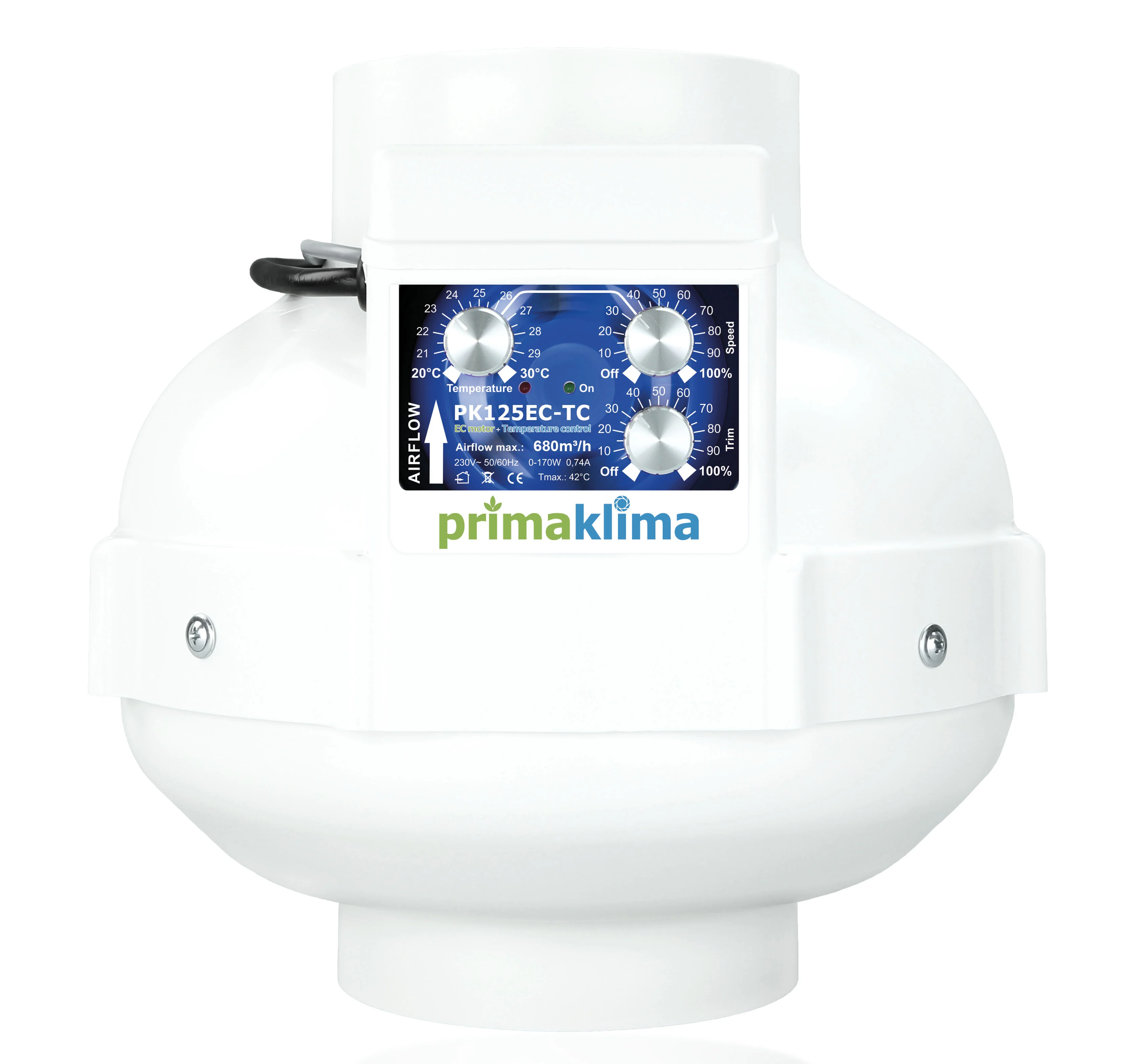 Prima Klima EC Ventilator 125EC-TC