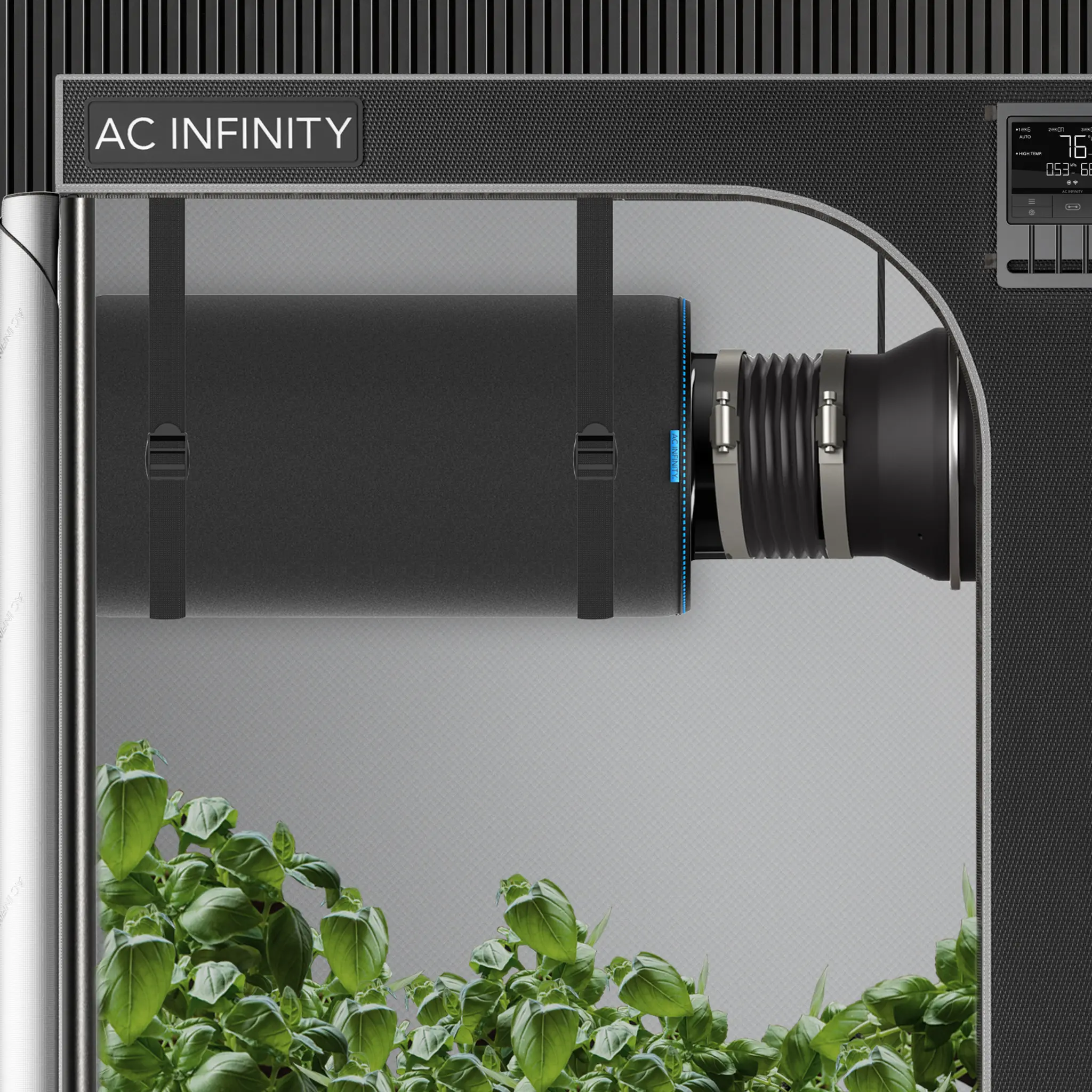 AC Infinity Aktivkohlefilter Flansch 150mm Details 6