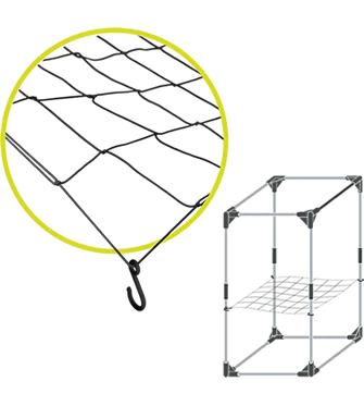 GHP Pronet 120 modulable Pflanzennetz 60x60 bis 120x120cm