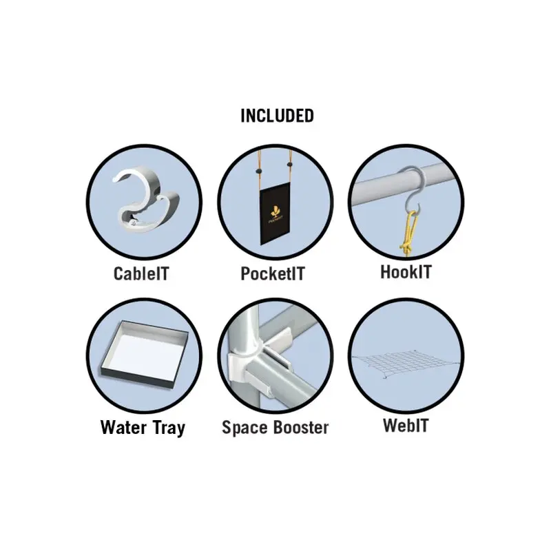 Secret Jardin Dark Room Lodge 160 Rev.4.0 160x120x198cm Details 3