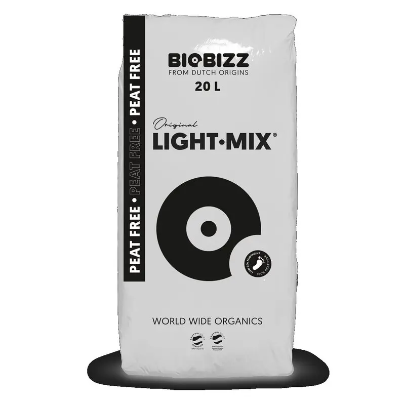 BioBizz Light Mix Peat Free Erde 20L - Torffrei