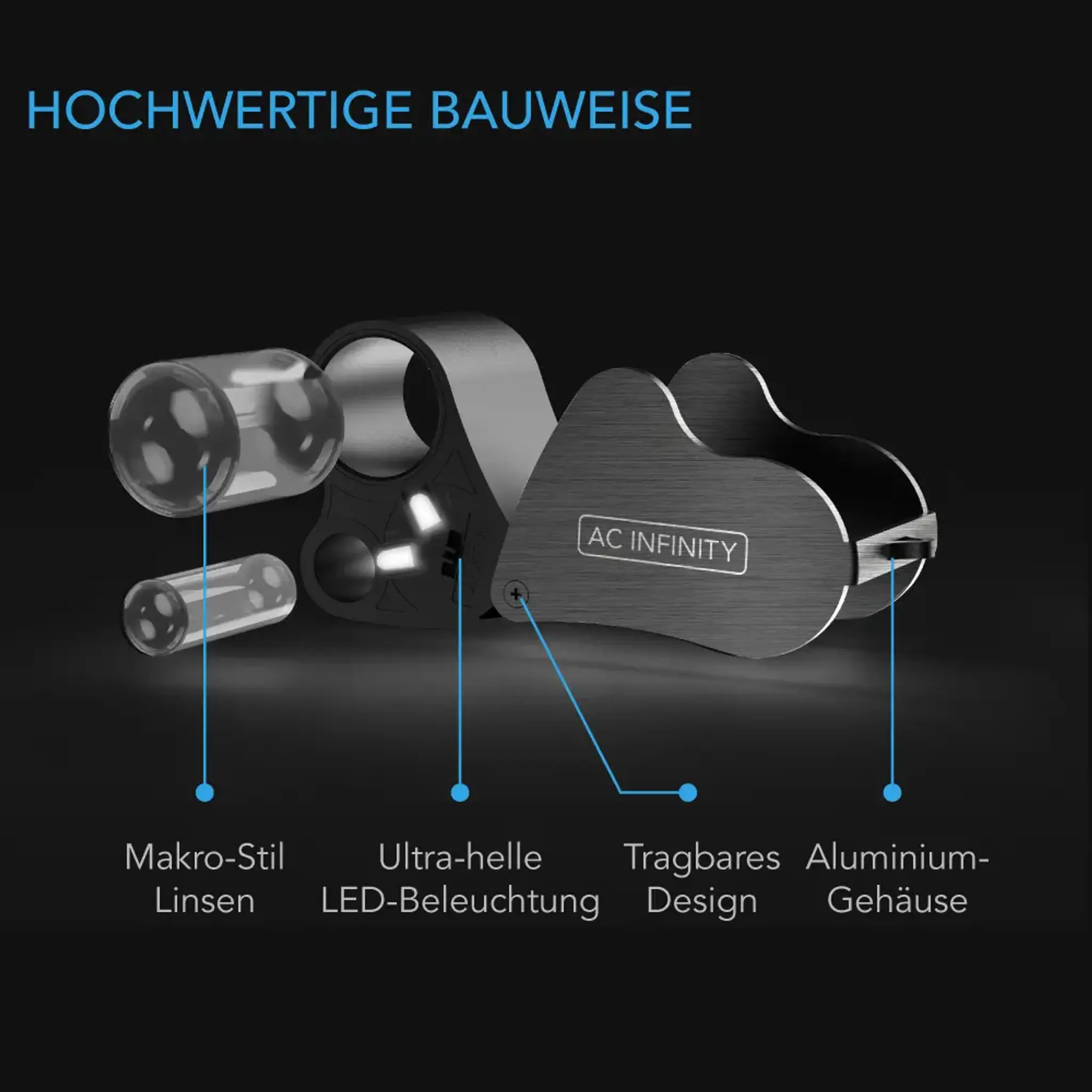 AC Infiniy Juwelier-Lupe Details 2